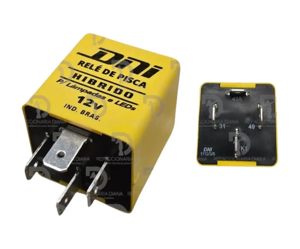 FLASHER 12V 4P HIBRIDO FOCO/LED 120W