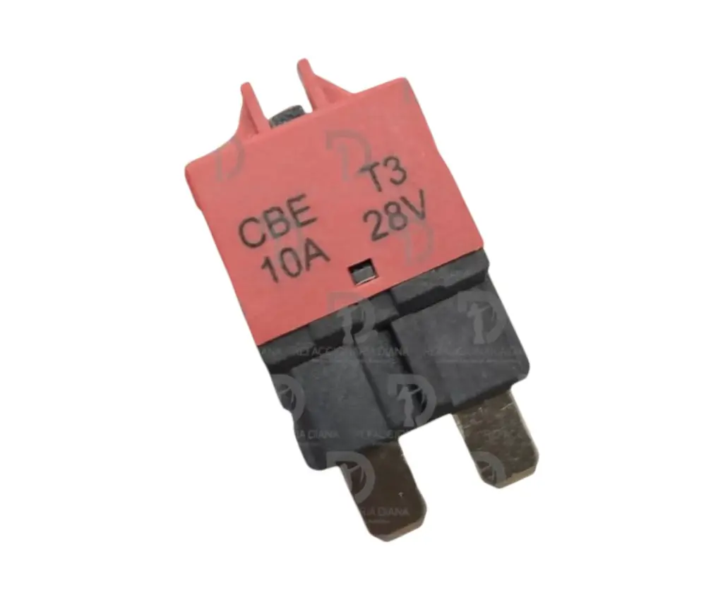 FUSIBLE TERMICO 10 AMP 28V RESET
