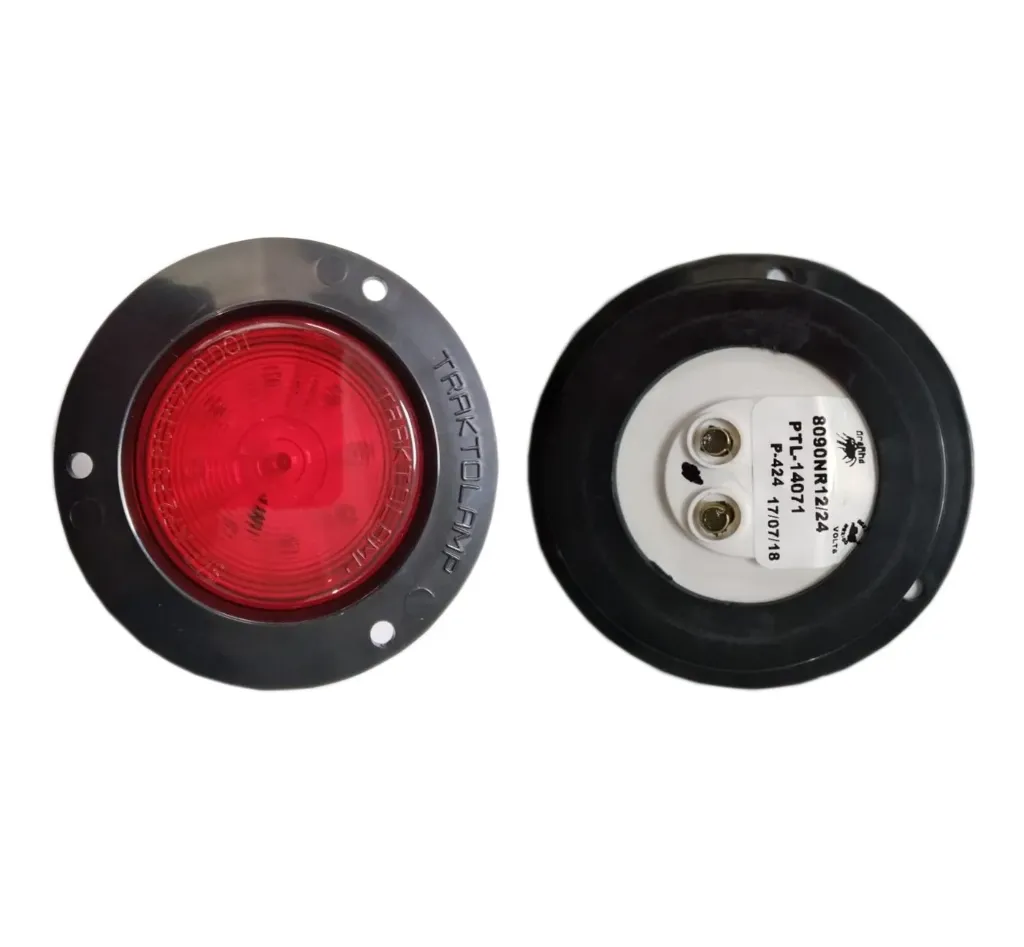 PLAFON 2 1/2" 9 LED 12/24V ROJO 8090NR