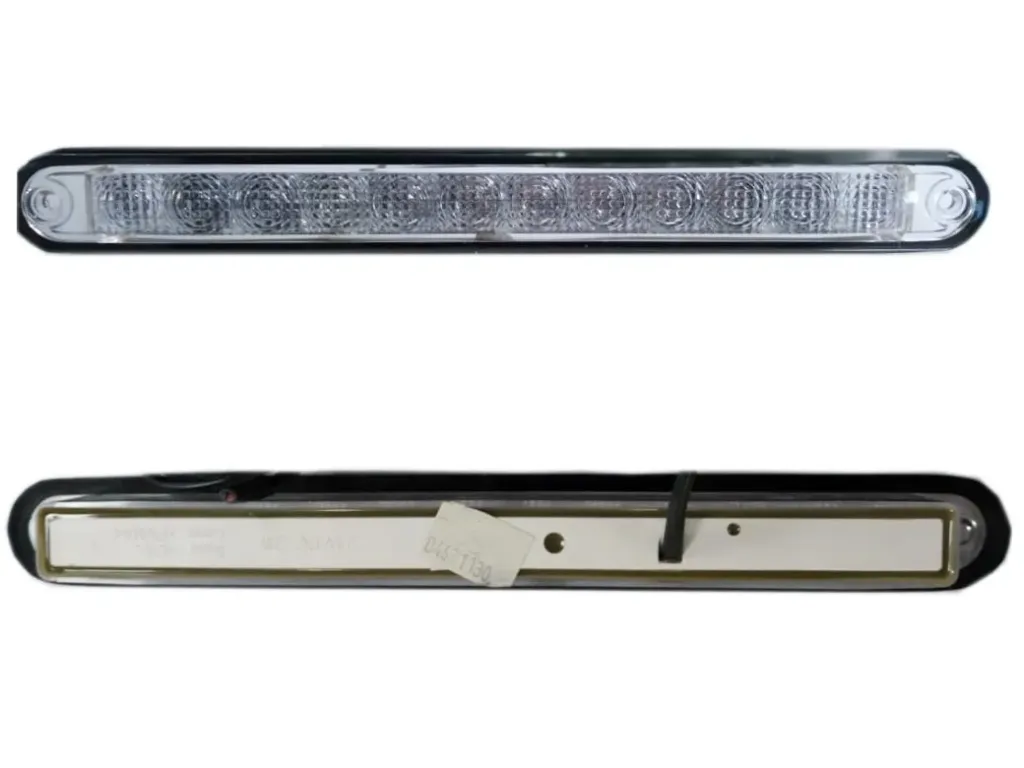 PLAFON STOP CRISTAL 24V 12 LED ROJO
