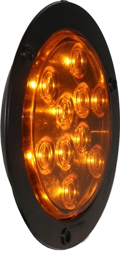 [D46457100] PLAFON 4" AMBAR 10 LED BASE ABS S/CONECT