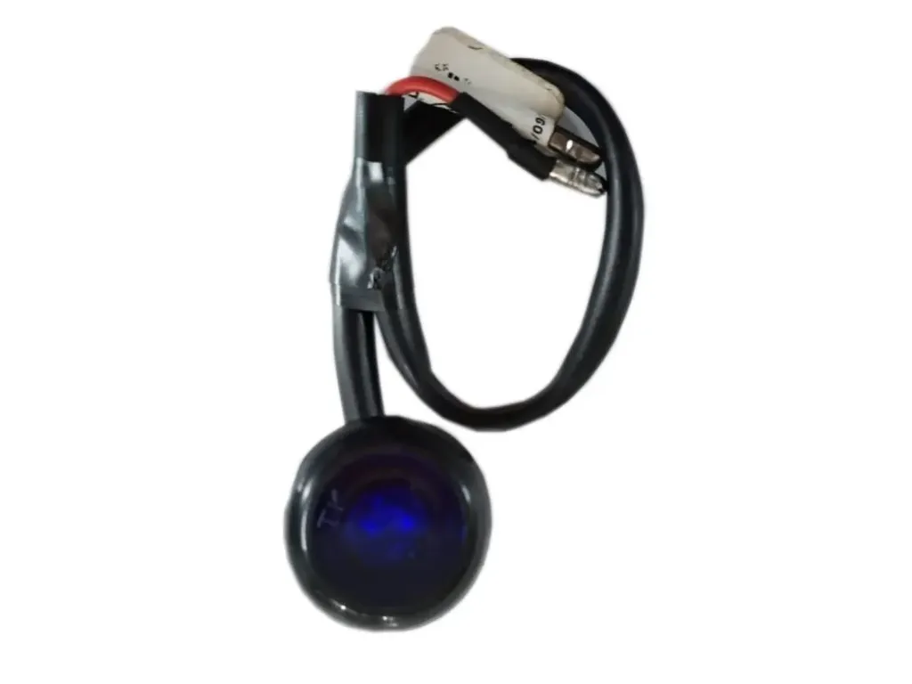 PLAFON DE BOTON LED 12V AZUL