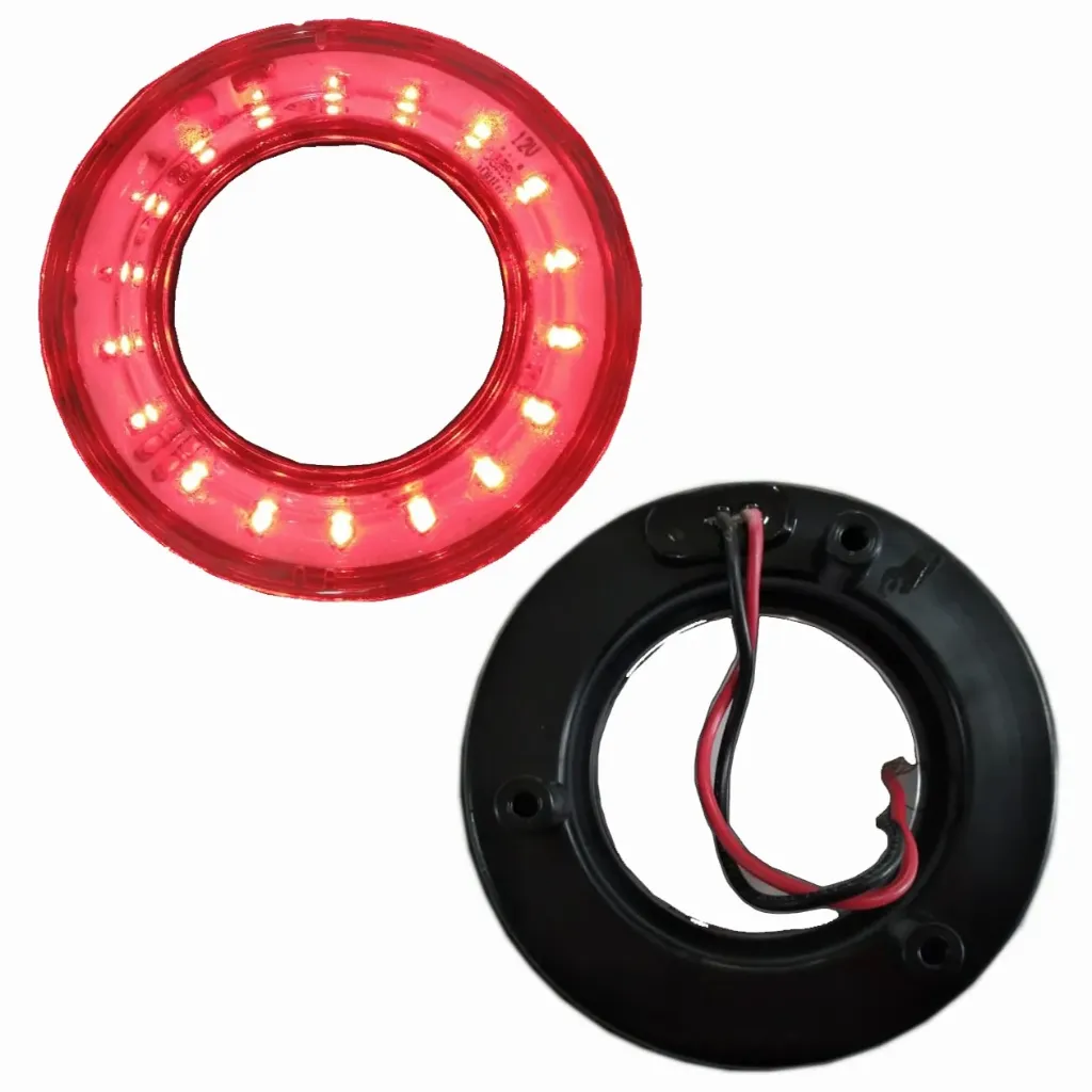 [D4611393] PLAFON DONA ARILLO LEDS ROJA 12V
