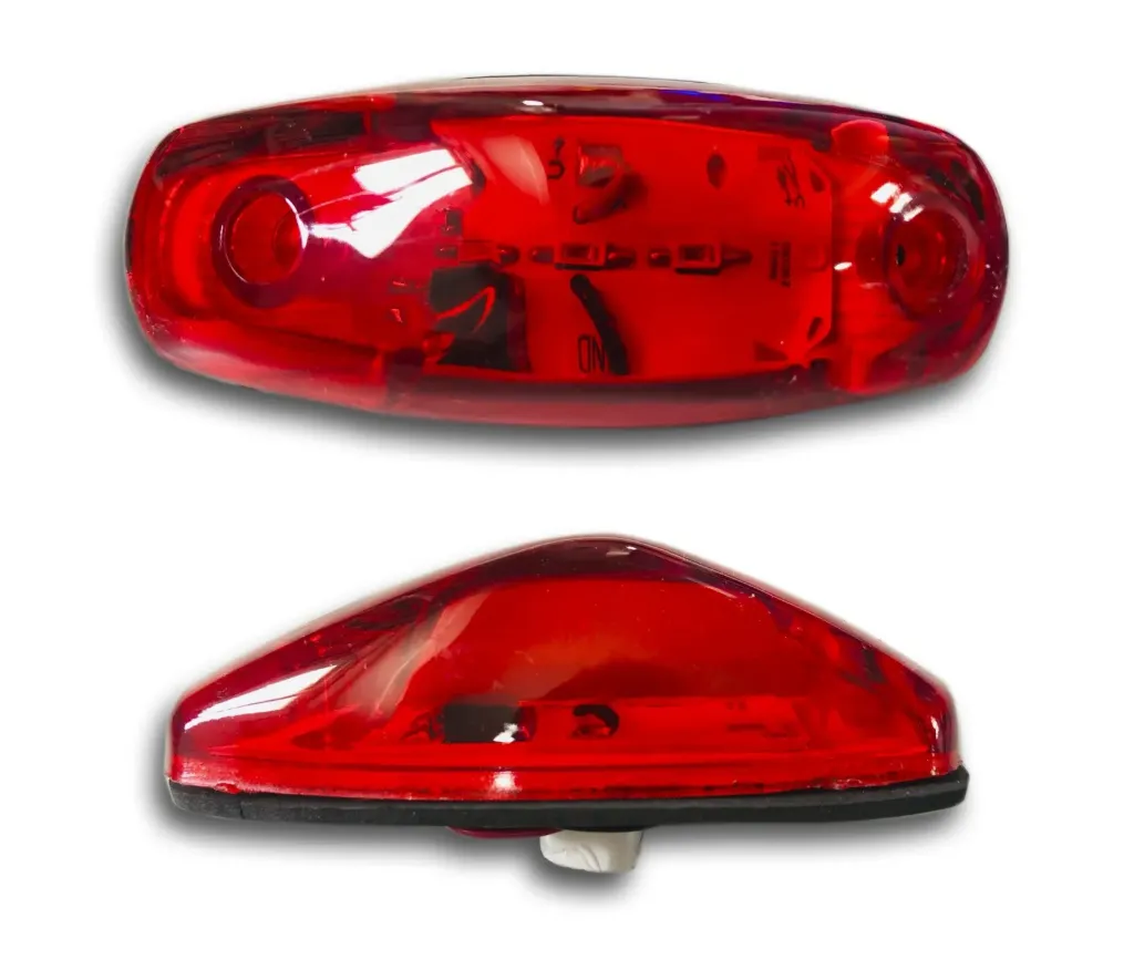 PLAFON LATERAL MV ROJO 12/24V M.P
