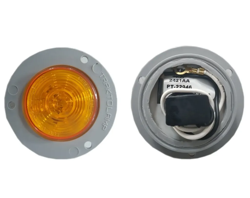 PLAFON SELLADO 2" AMBAR 12V