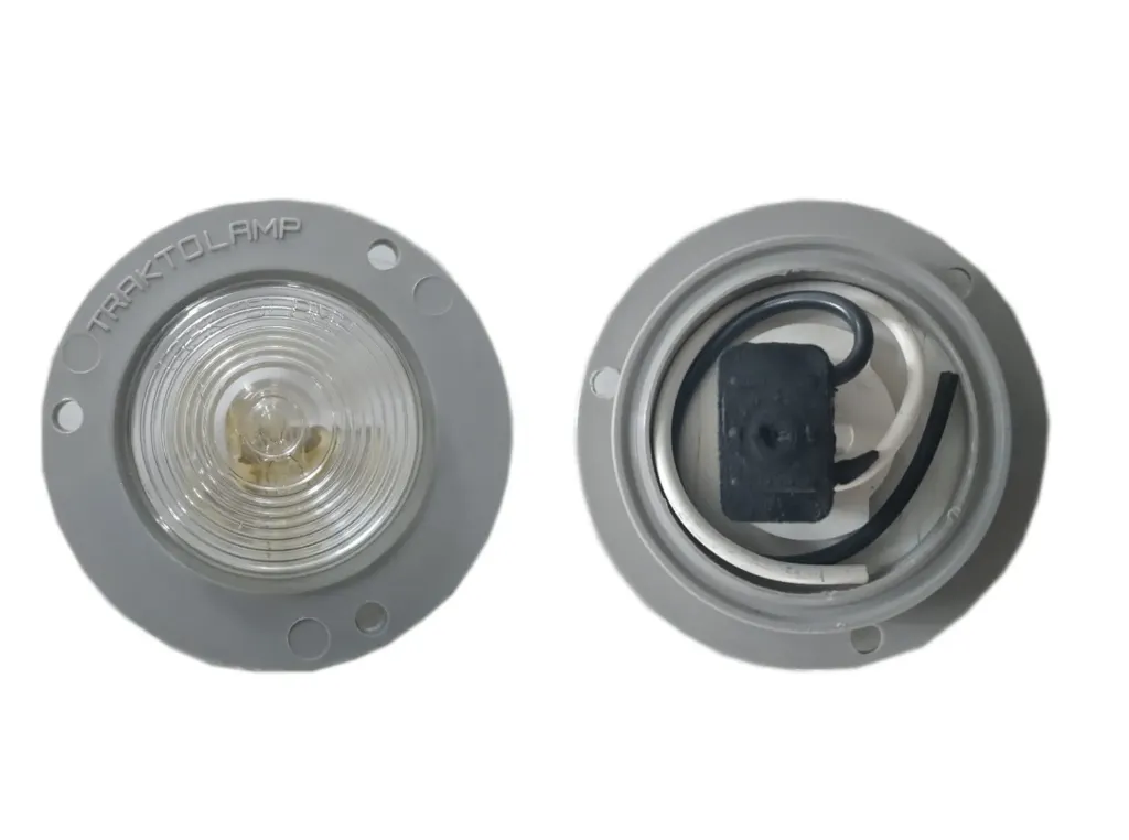 PLAFON SELLADO 2" CRISTAL 12/24V