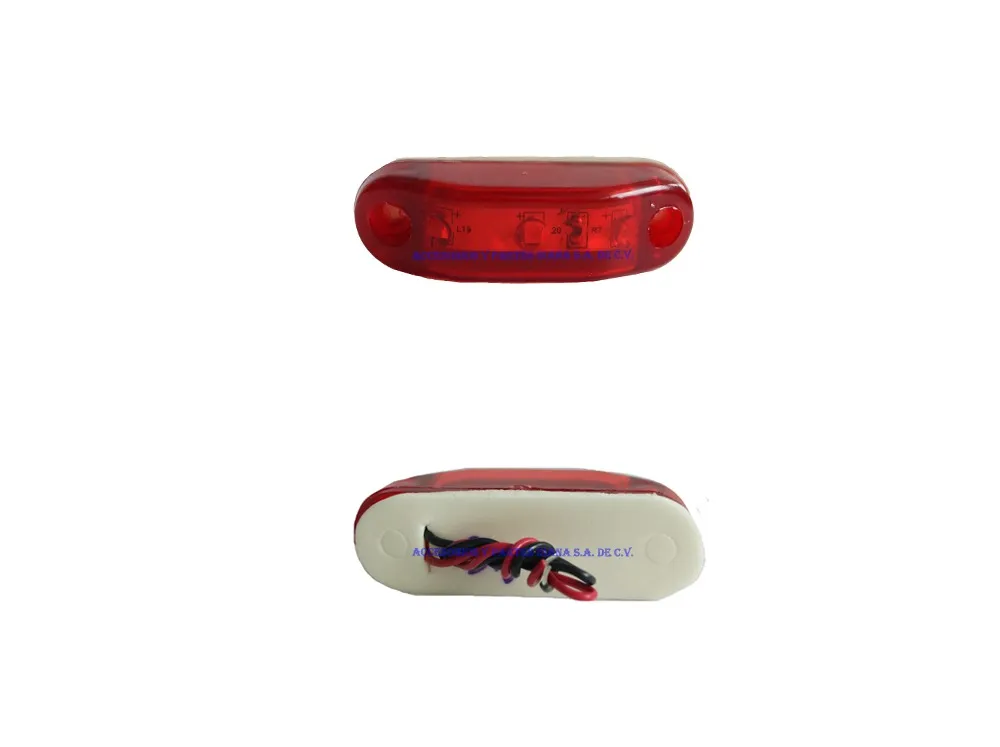 PLAFON SUPERIOR AYCO CASITA 12V 3LEDS ROJO