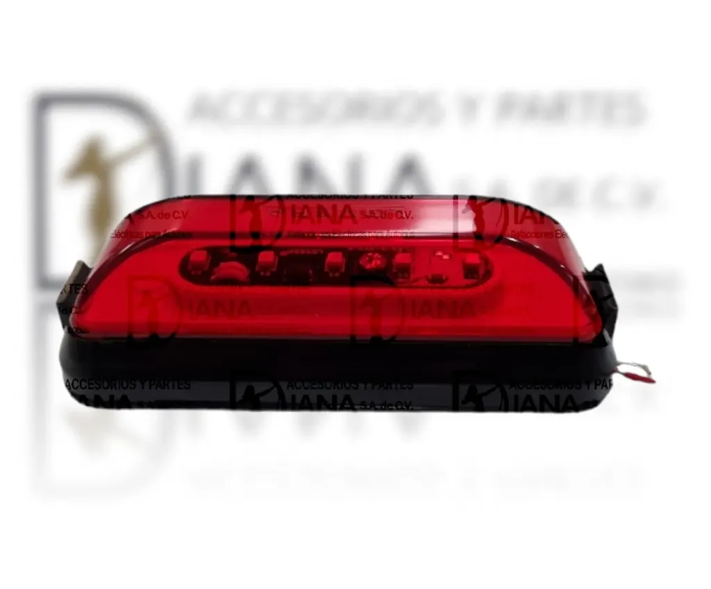 PLAFON ZEPELIN NEOPLAN LED ROJO 12V B/ANCHA