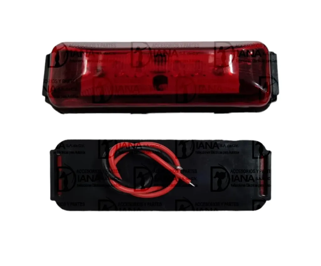 [D4620467] PLAFON ZEPELIN NEOPLAN ROJO LED TW
