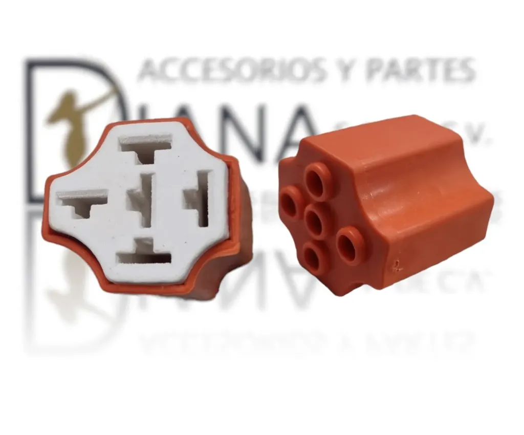[D5050367] PORTA RELEVADOR P/TERM FASTON 5V CERAMIC