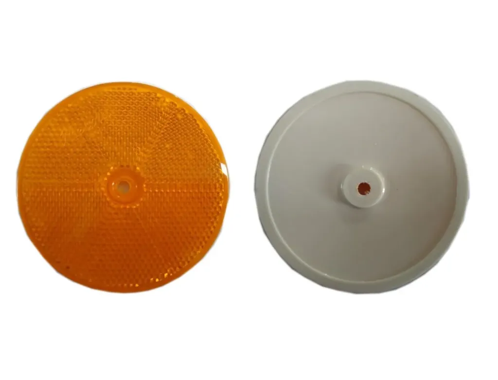 REFLEJANTE 3" AMBAR ATORNILLABLE