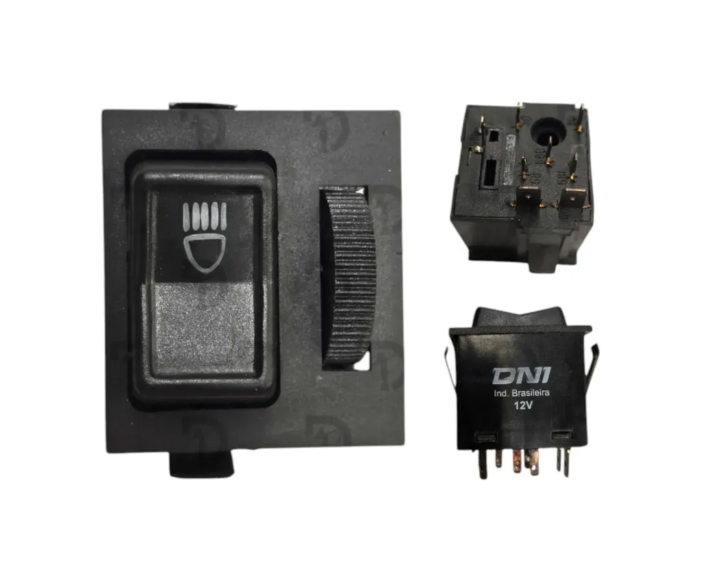 SWITCH LUCES 1P 12V 8T C/DIMMER VW TW