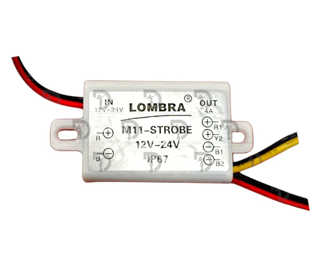 FLASHER ESTROBO 4 AMP 12/24V 2 FUN