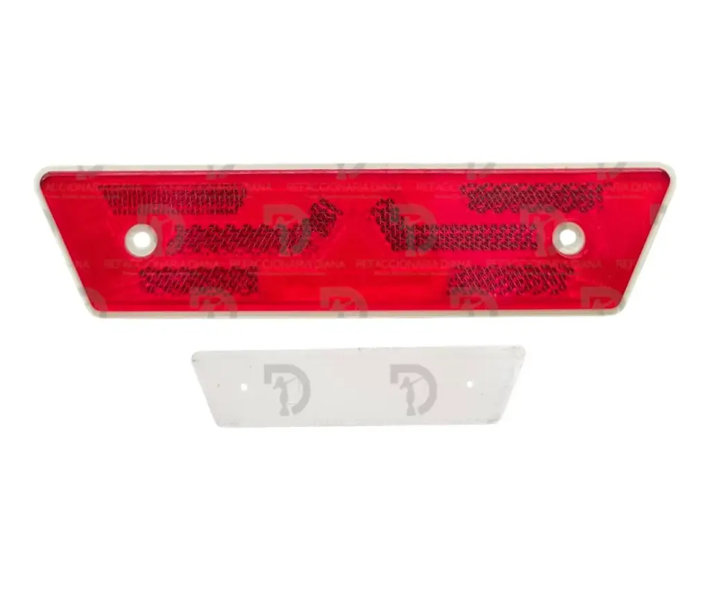 [D4600874] REFLEJANTE TRAPECIO ROJO AYCO