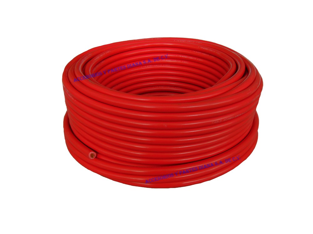 CABLE PARA BATERIA #2 ROJO GM