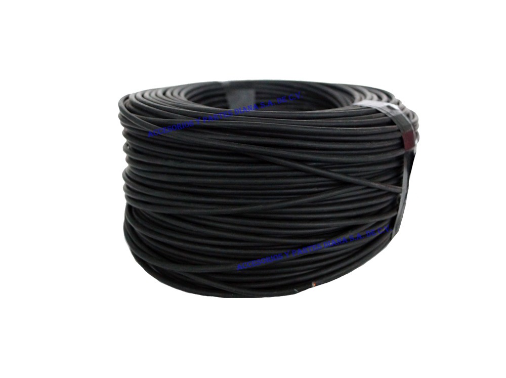 CABLE ALTA TEMPERATURA #12 NEGRO