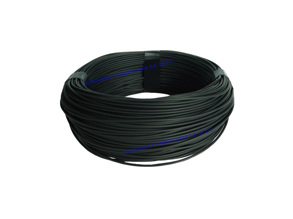 CABLE ALTA TEMPERATURA #16 NEGRO