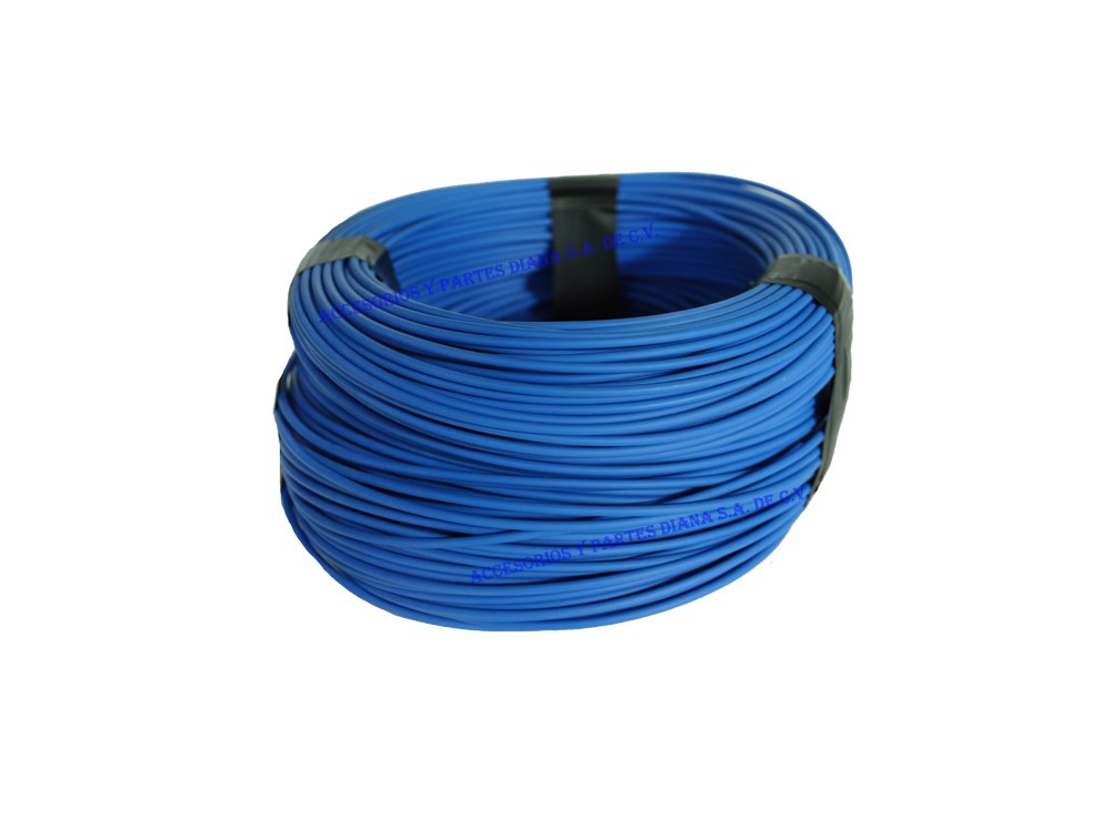 CABLE ALTA TEMPERATURA #16 AZUL