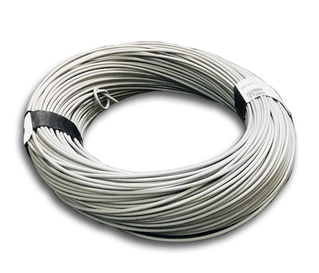 CABLE ALTA TEMPERATURA #18 GRIS