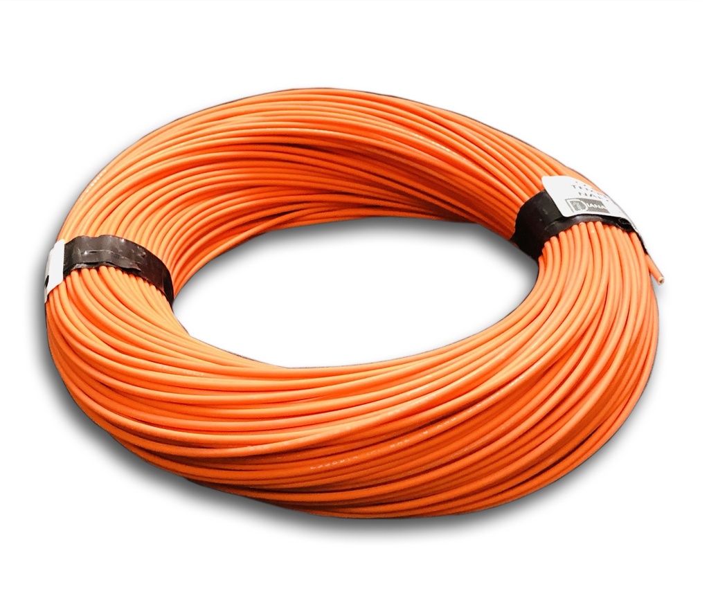 CABLE ALTA TEMPERATURA #18 NARANJA
