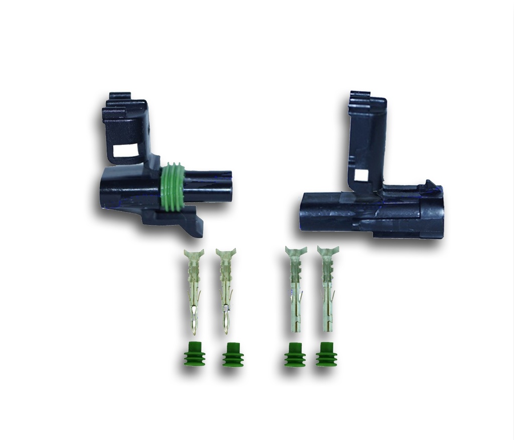 CONECTOR PACKARD 2 VIAS COMPLETO