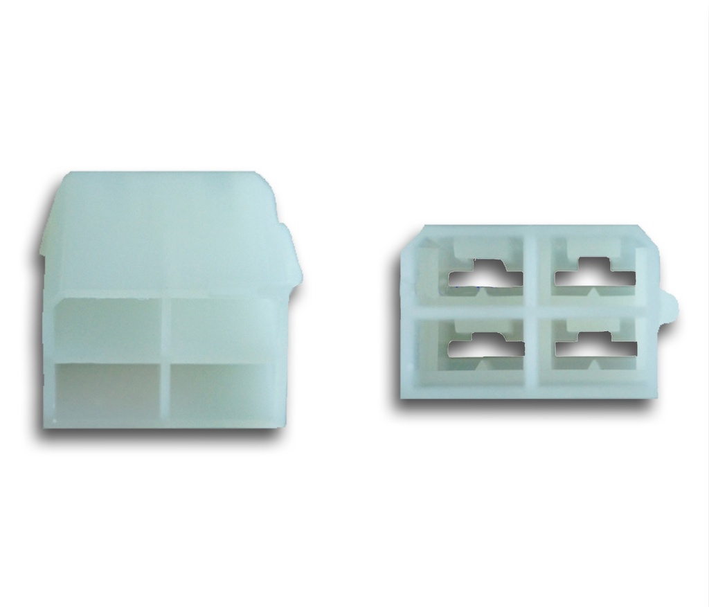 CONECTOR FASTON 4 VIAS MACHO 2635410