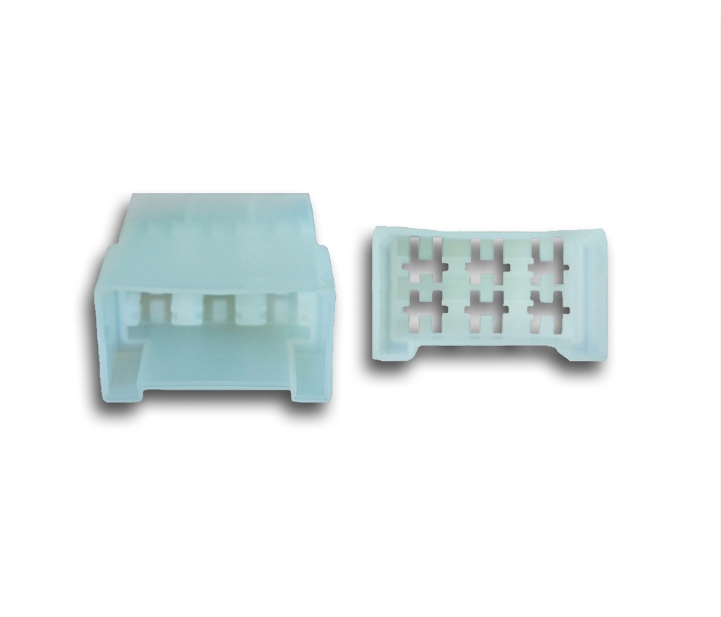 CONECTOR FASTON 6 VIAS HEMBRA 2634610