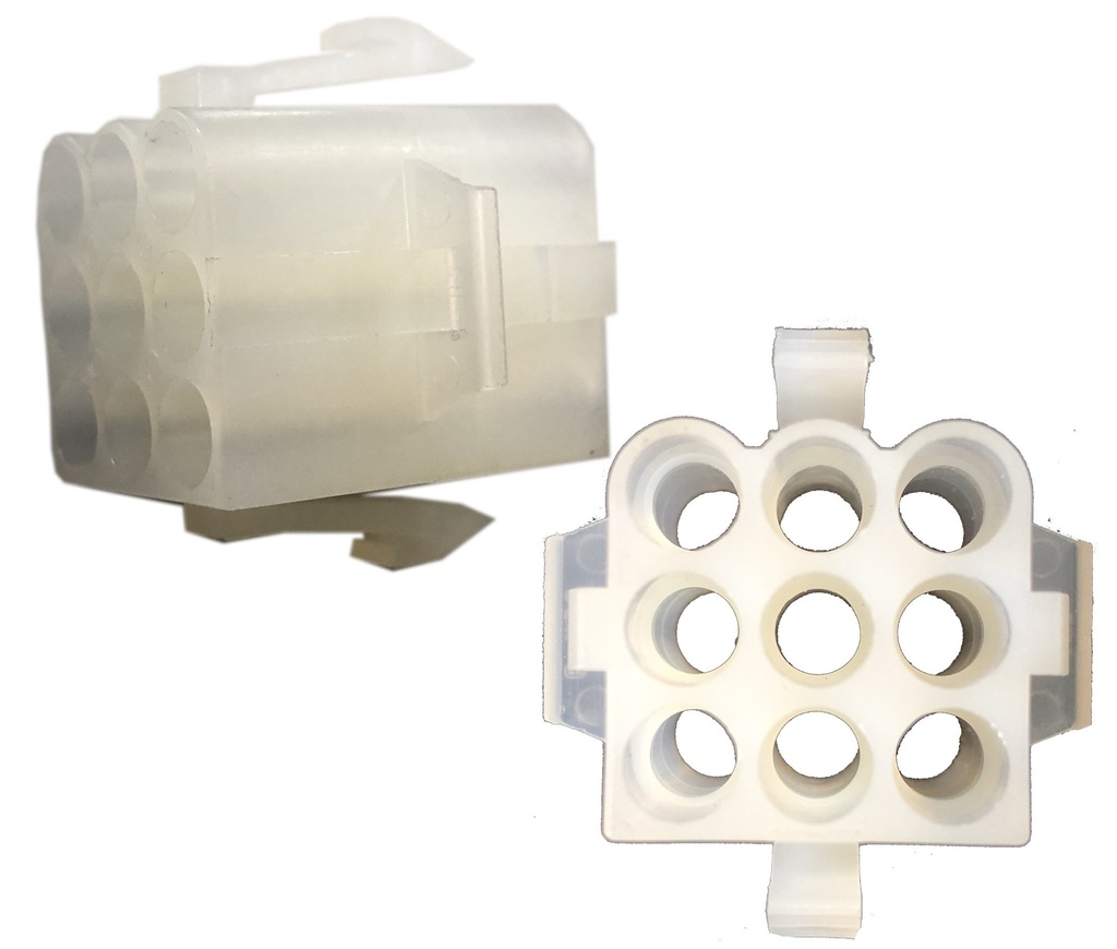 CONECTOR MATEN LOCK 9 VIAS MACHO