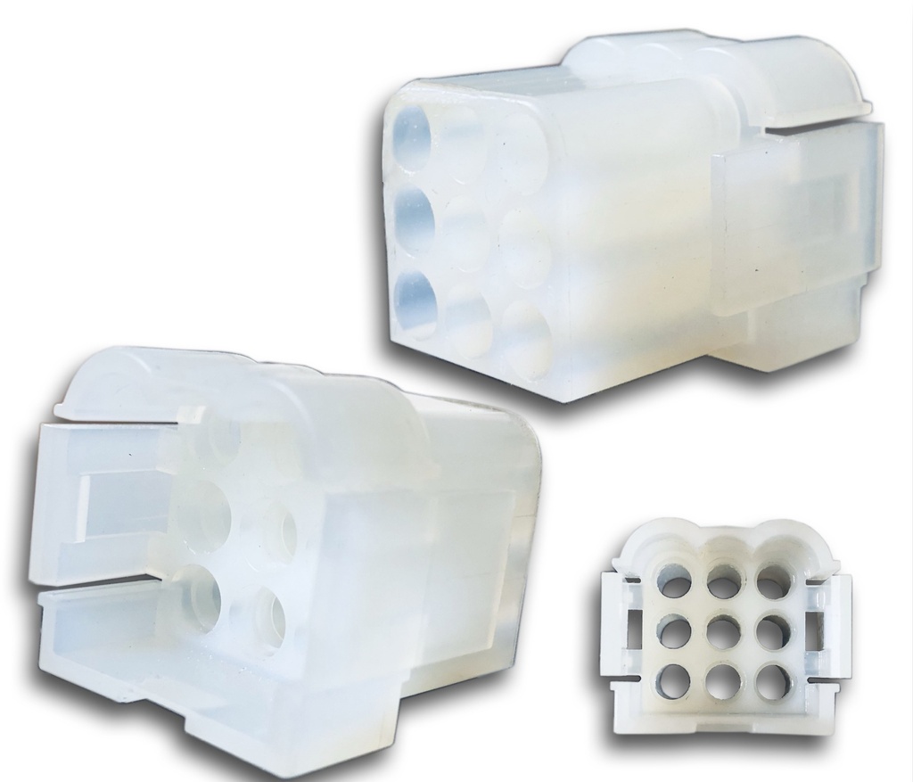 CONECTOR MATEN LOCK 9 VIAS HEMBRA