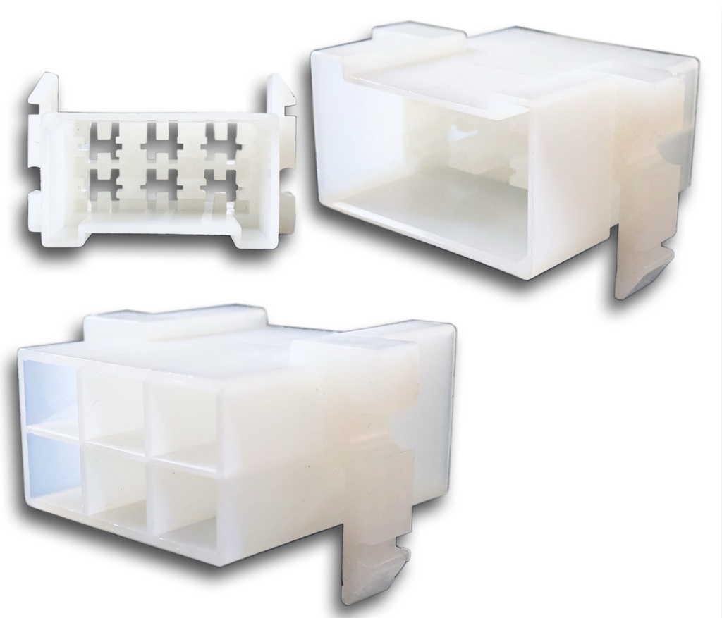 CONECTOR FASTON 6 VIAS HEMBRA 2638210