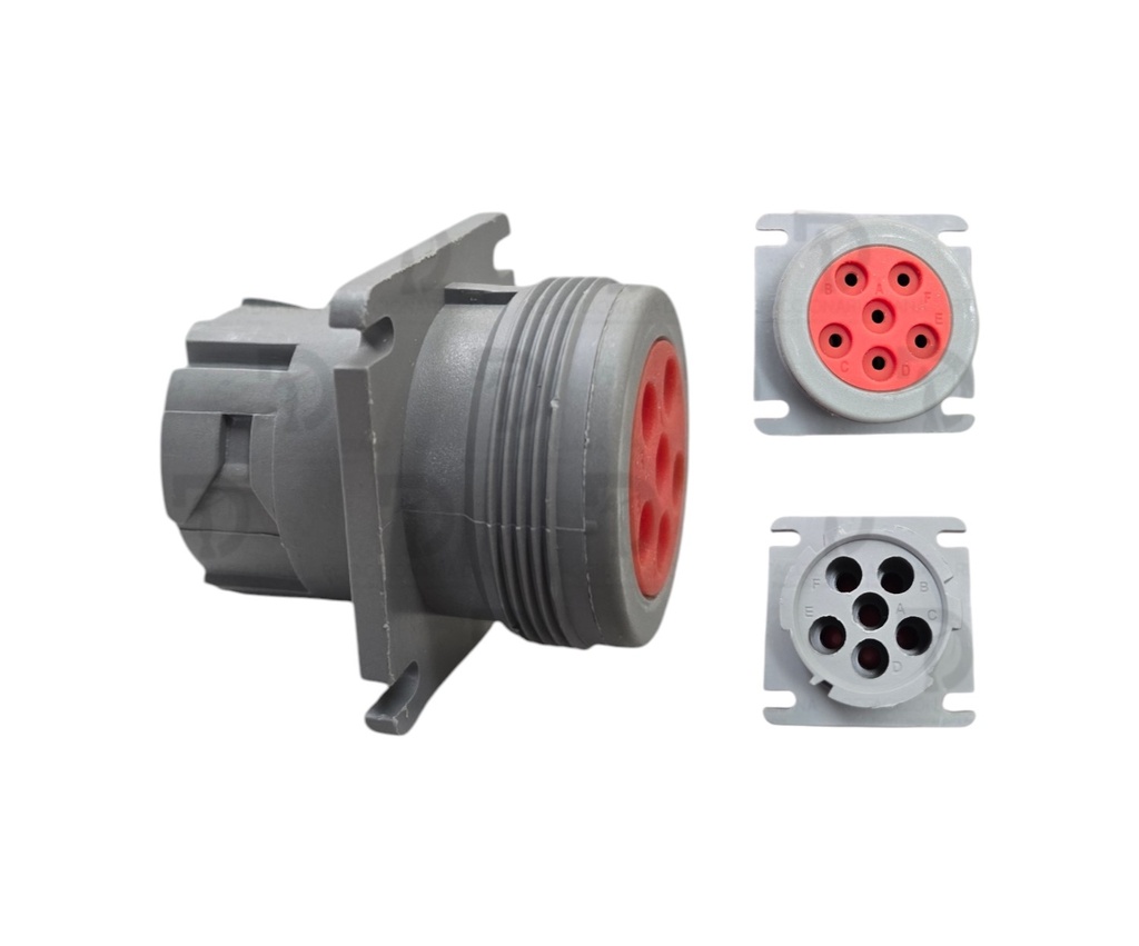 CONECTOR DEUTSCH 6 VIAS HEMBRA CIRCULAR