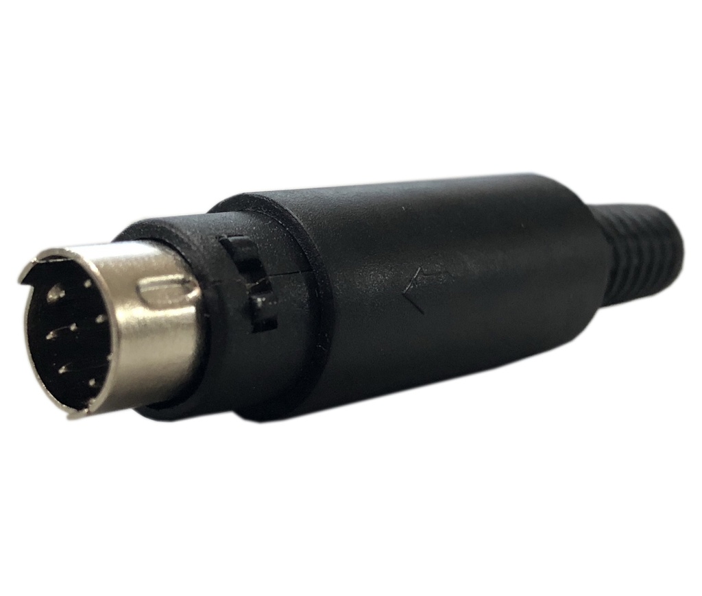 [D3341776] CONECTOR MINI DIN MACHO 7 PIN