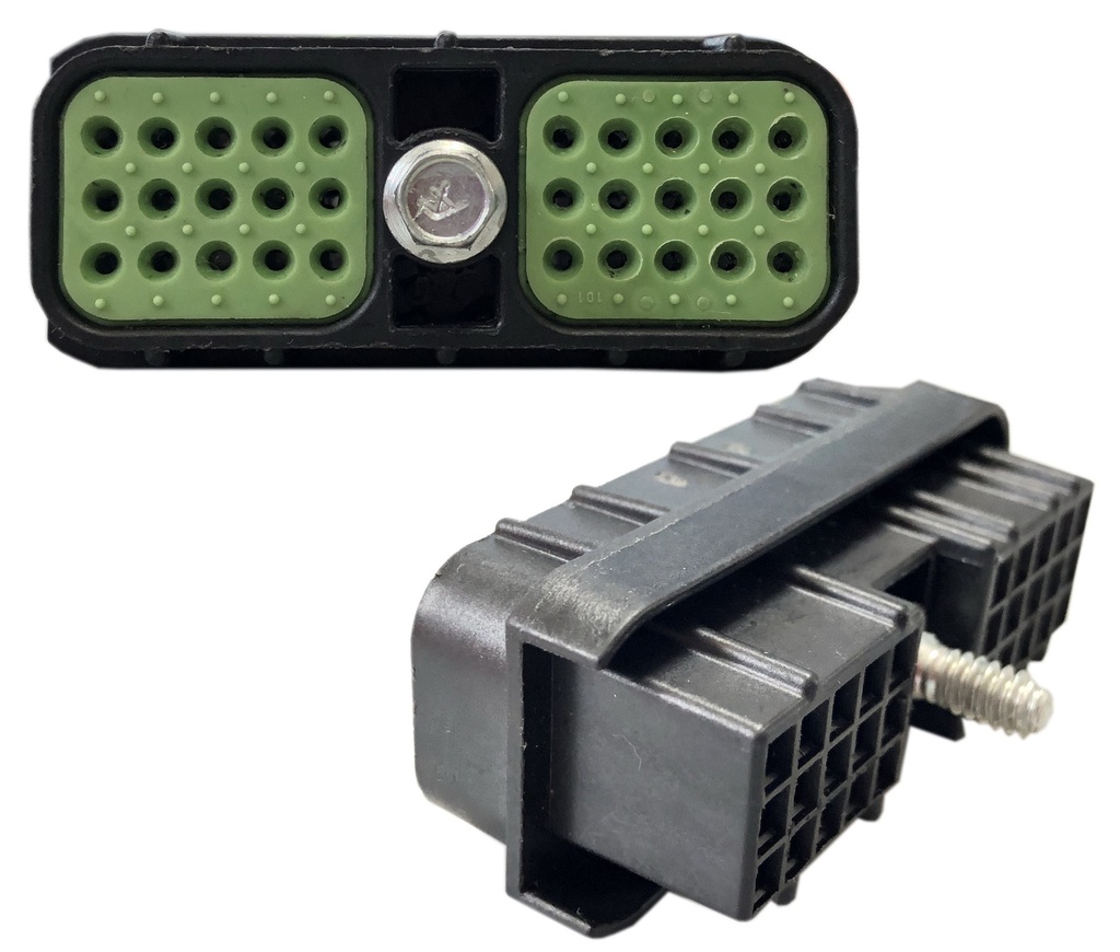 CONECTOR HEMBRA 30 VIAS LETRAS 15492543