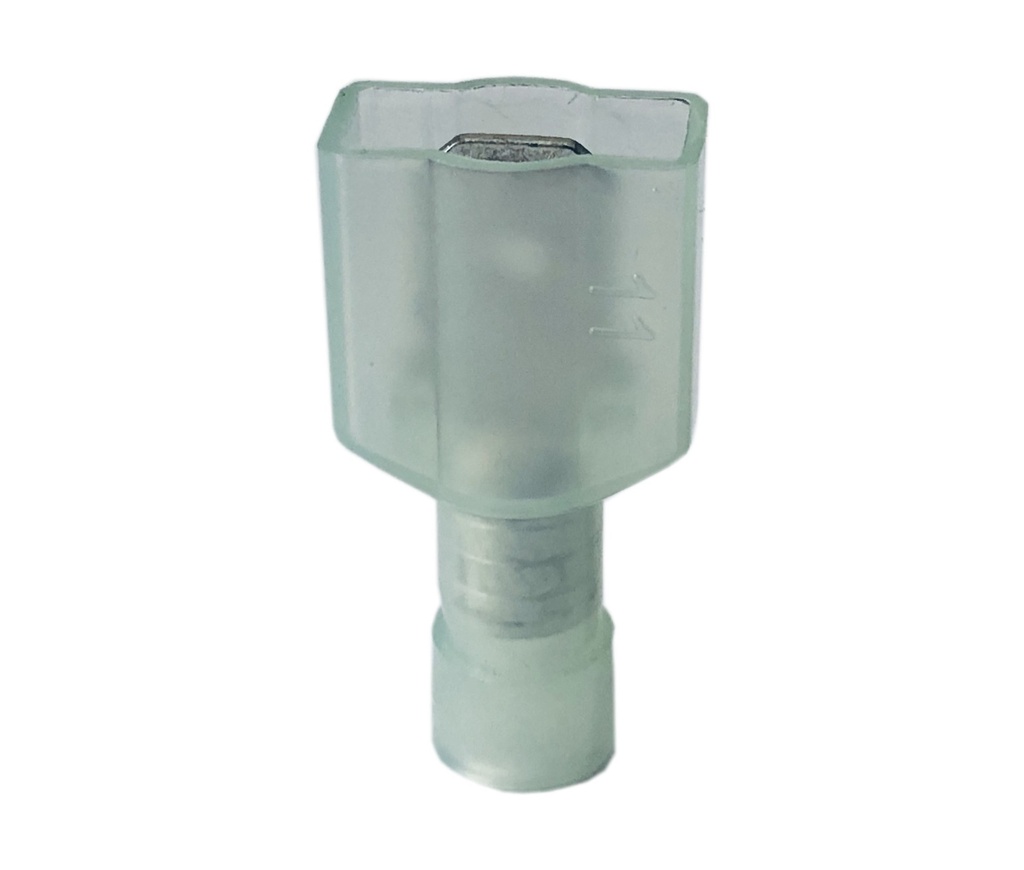 TERMINAL MACHO AZUL ENCAPSULADO