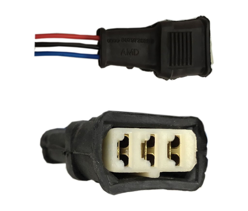 CONECTOR 3 V BULBO MOTOVENTILADOR GOLF