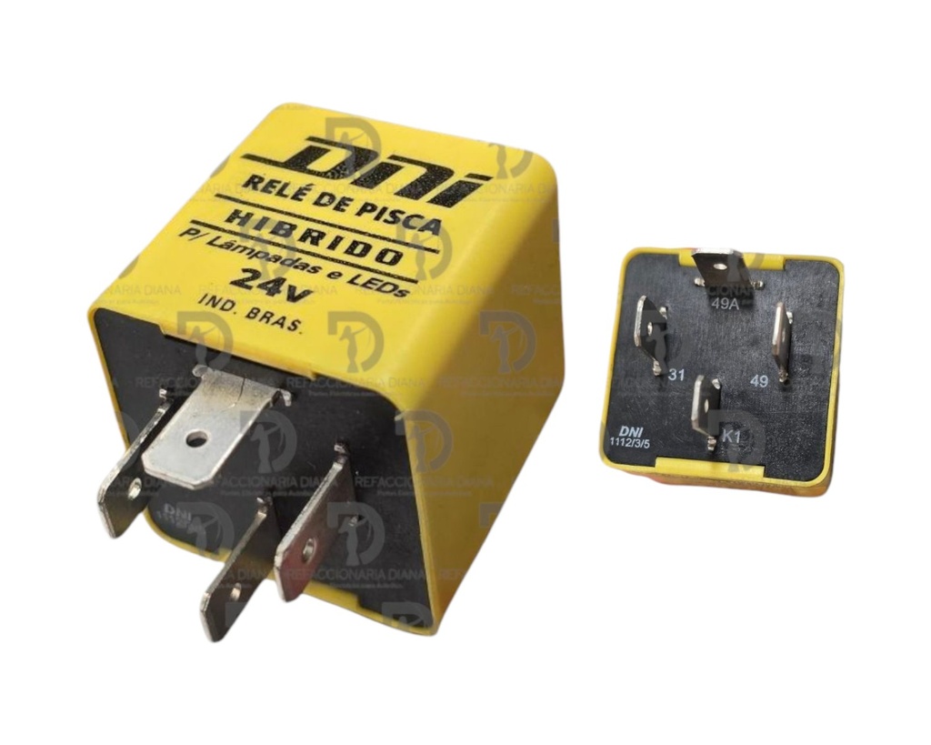 FLASHER 24V 4P HIBRIDO FOCO/LED 240W