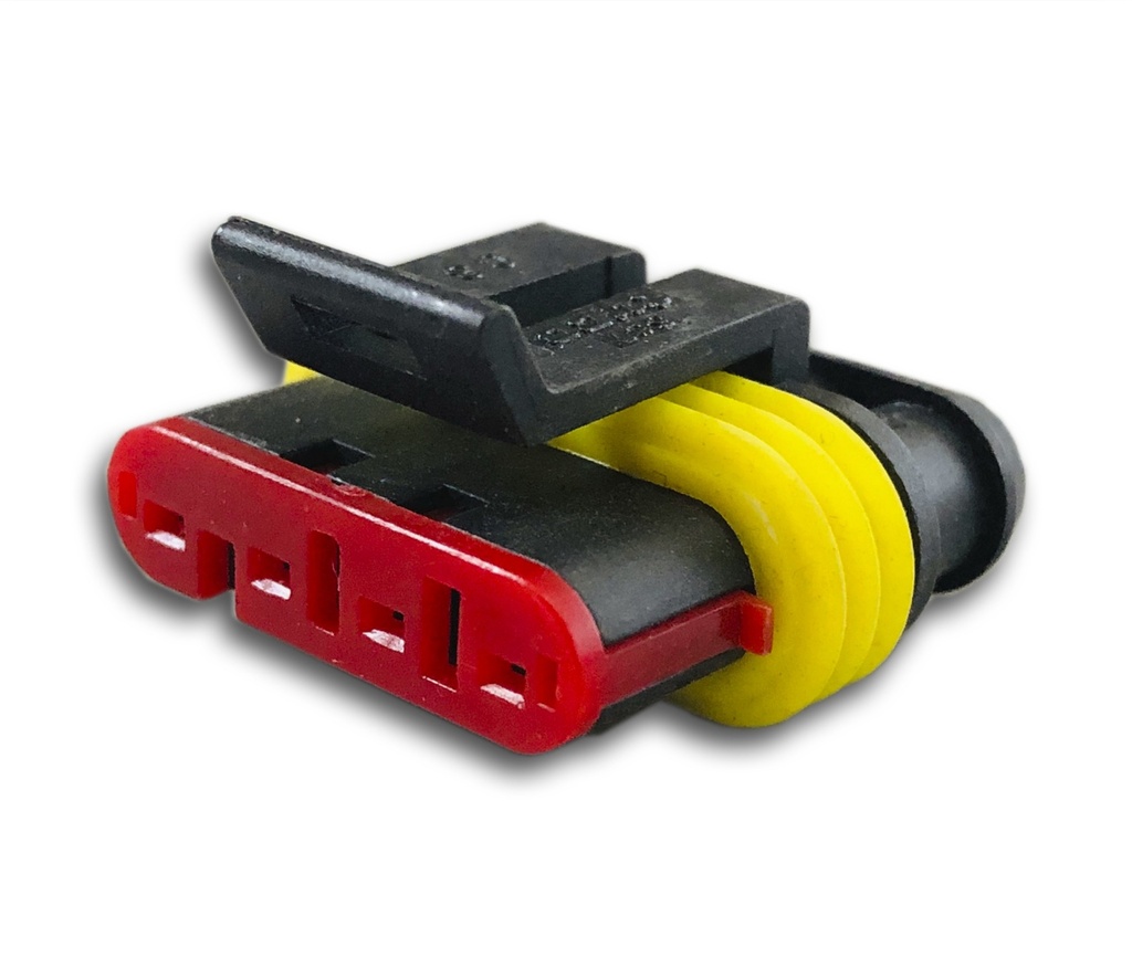 CONECTOR TYCO 4 VIAS MACHO