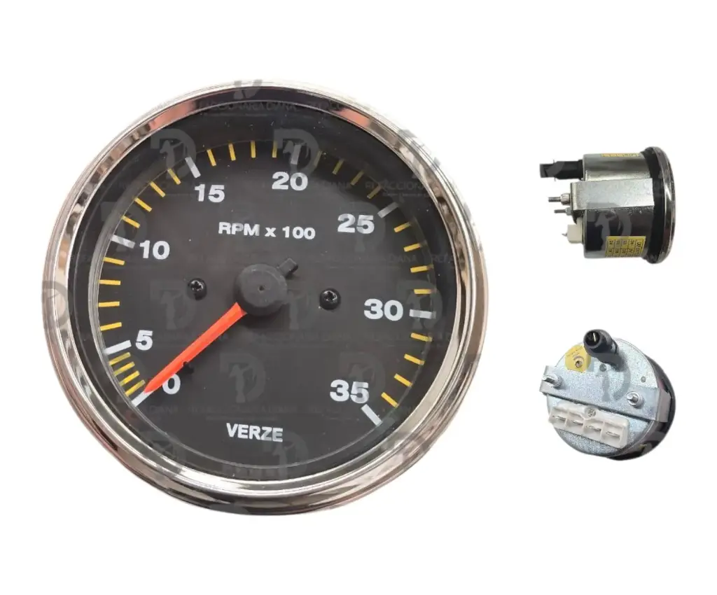 TACOMETRO 12/24V ELECTRICO VERZE