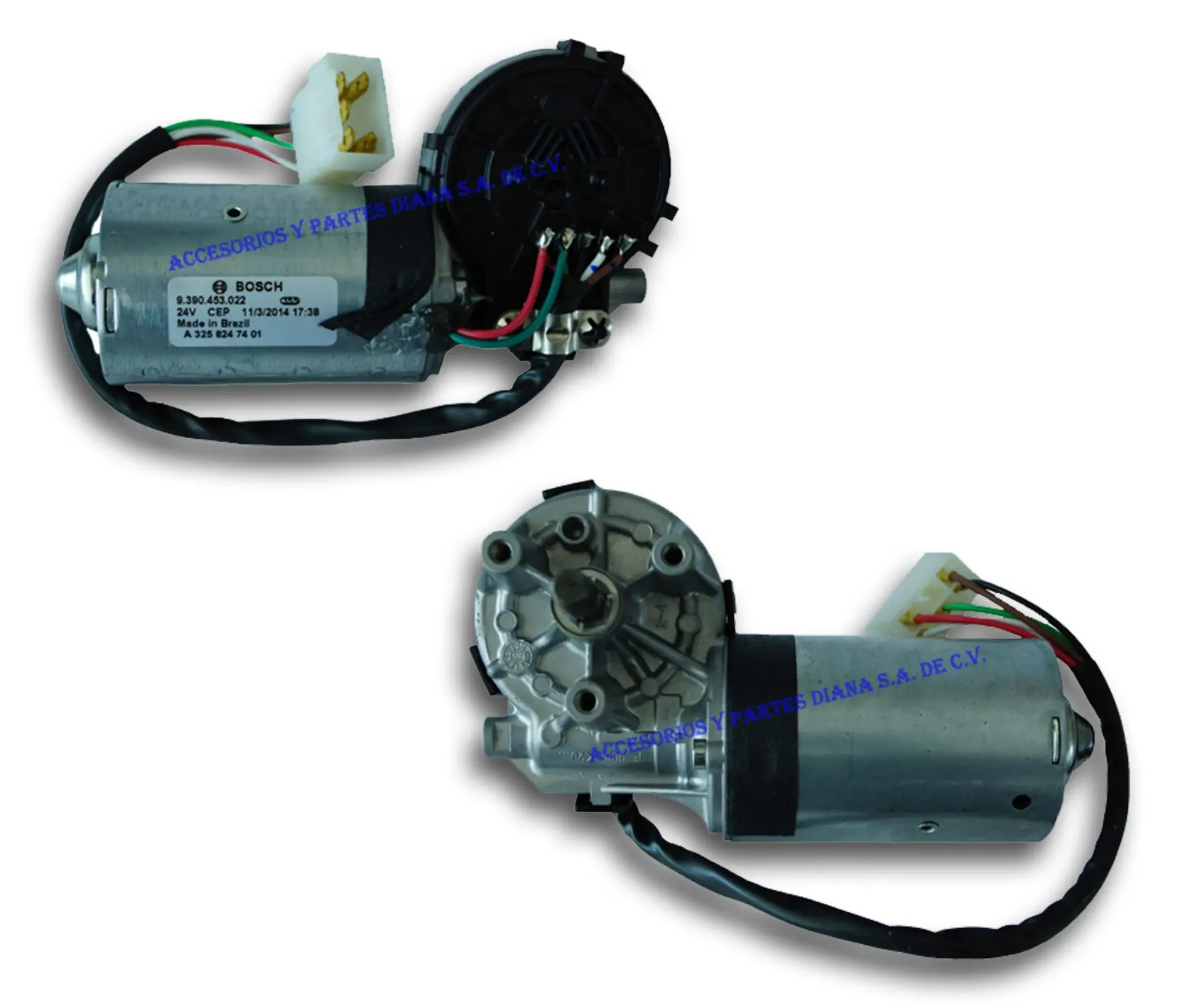MOTOR L/PARABRISAS 24V BOSCH 9390453022