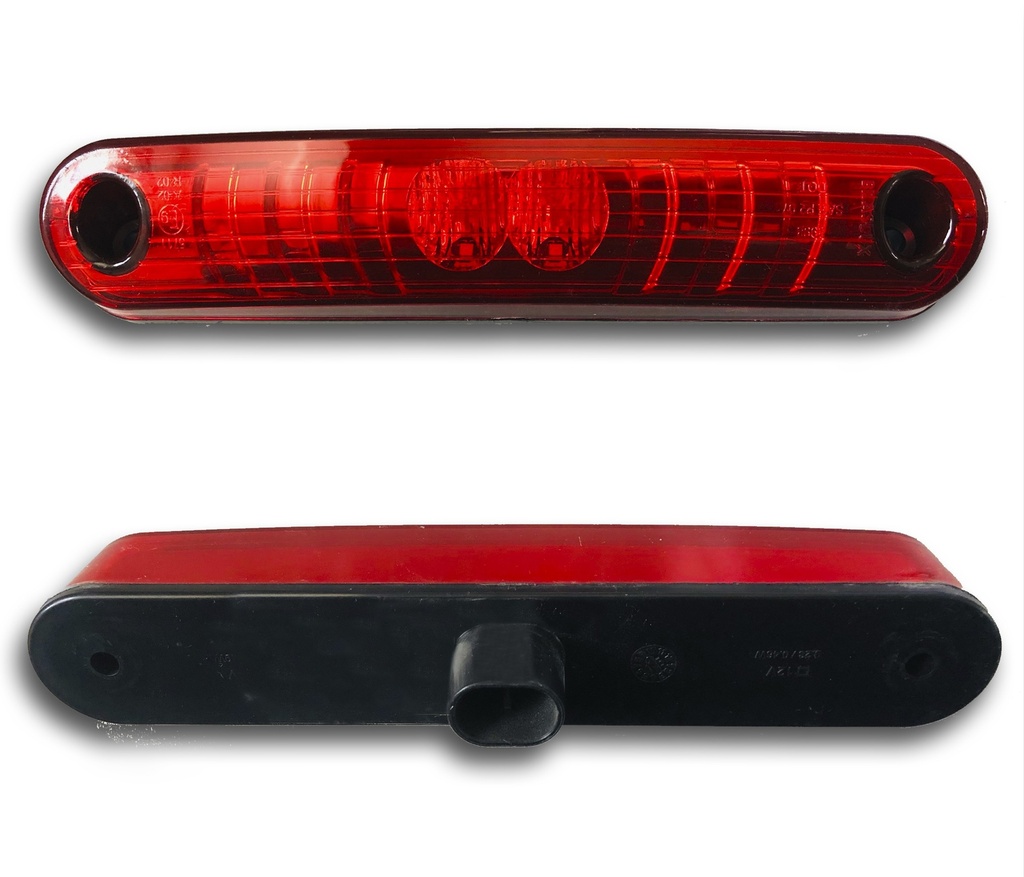 PLAFON 12/24V 2 LED ROJO BUSSCAR