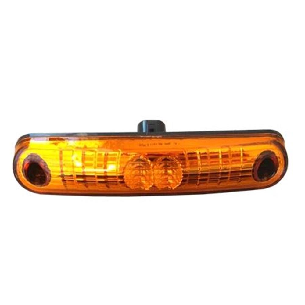 PLAFON 12/24V 2 LED AMBAR BUSSCAR