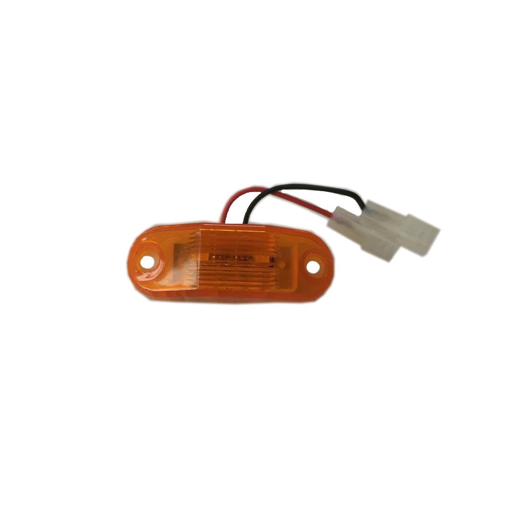 PLAFON 12/24V LED AMBAR 2 LED 360