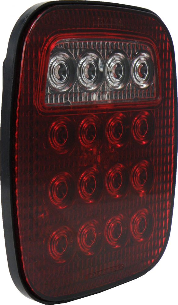[D46045100] PLAFON CALAVERA UNI 16 LED ESTROB 12/24V