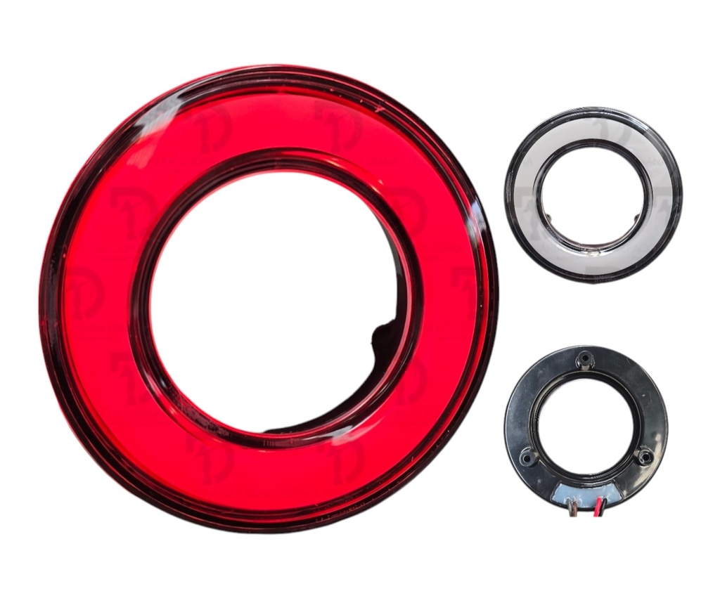 PLAFON DONA NEON CRIST LED ROJO 12/24V