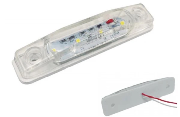 PLAFÓN SELLADO 4 LED´S BLANCO 12V