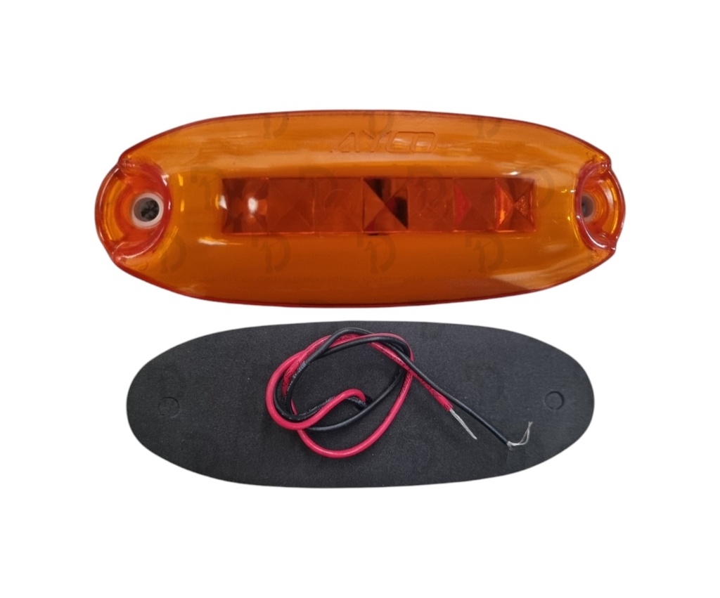PLAFON AYCO VOCHOBUS AMBAR NEON 12/24V