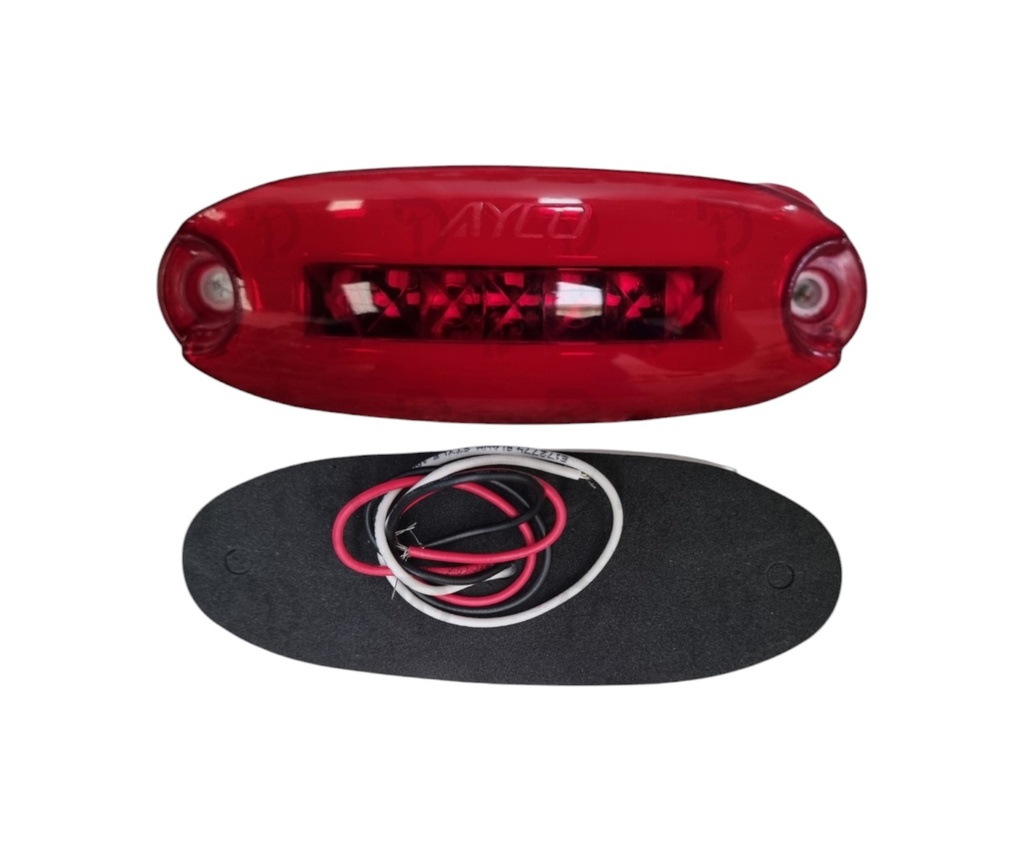 PLAFON AYCO VOCHOBUS ROJO NEON 12/24V