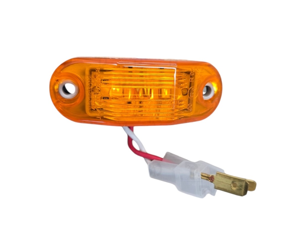 PLAFON 12/24V LED AMBAR BUS 360