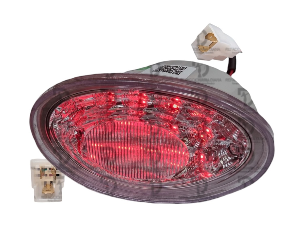 PLAFON CRIST ROJO 24V LED 7030 2 PASO I5
