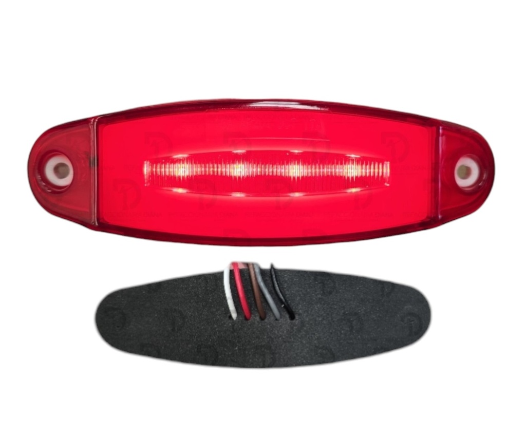 PLAFON SALMON ROJO NEON 12/24V NAL